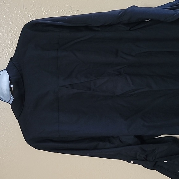 Black Button-Up Shirt Torrid sz 3 - Picture 4 of 4